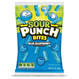 Sour Punch Bites Blue Raspberry Candy 5 oz [PACK OF 12]