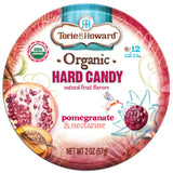 Torie & Howard Pomegranate & Nectarine Organic Hard Candy Tins 2oz [Pack of 8]